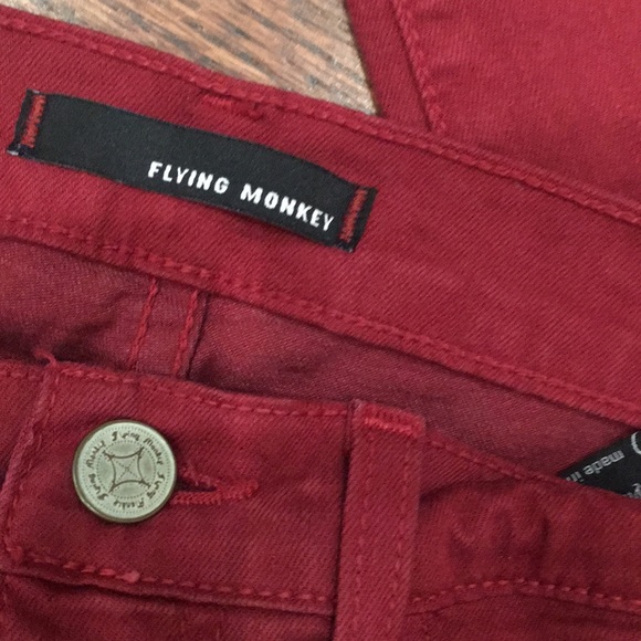 Flying Monkey Skinny Jeans - red - Picture 3 of 3